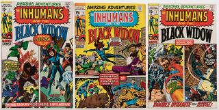 Appraisal: Amazing Adventures Lot of Comic Books Marvel Including Nos and