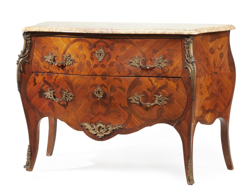 Appraisal: A French marquetry commode Late th Early th Century The