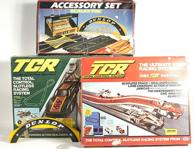 Appraisal: TCR and Scalextric a mixed group of sets and accessories