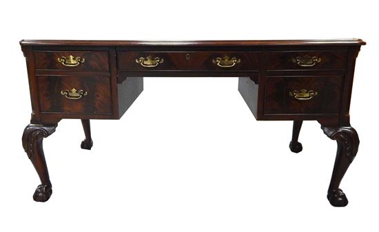 Appraisal: Chippendale style Hekman Lexington NC Grand Rapids MI desk mahogany