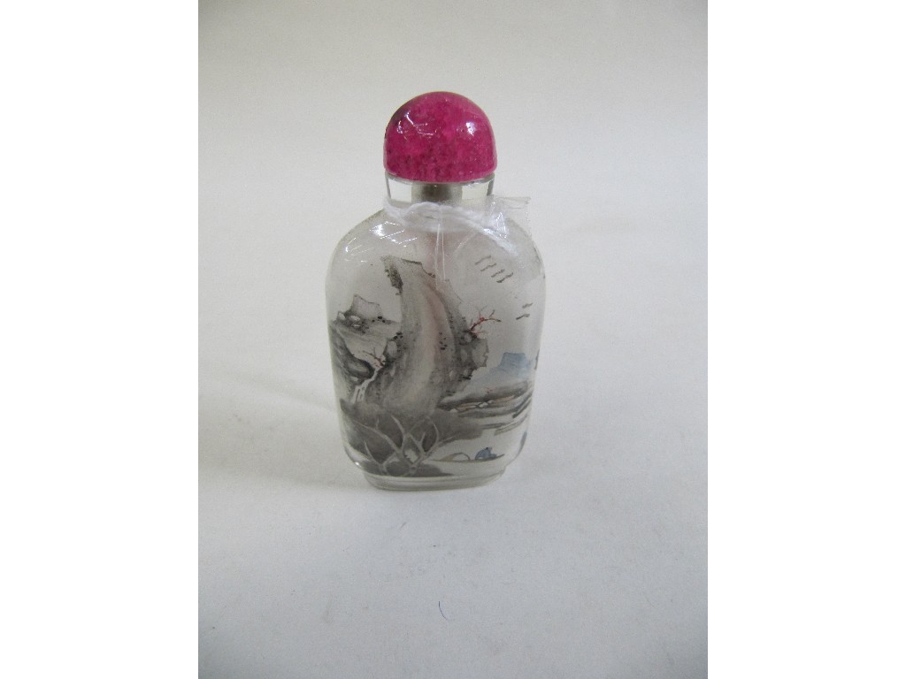 Appraisal: Oriental glass snuff bottle