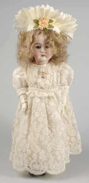 Appraisal: Unusual Bahr Proschild German Bisque Child Doll Description Bisque socket