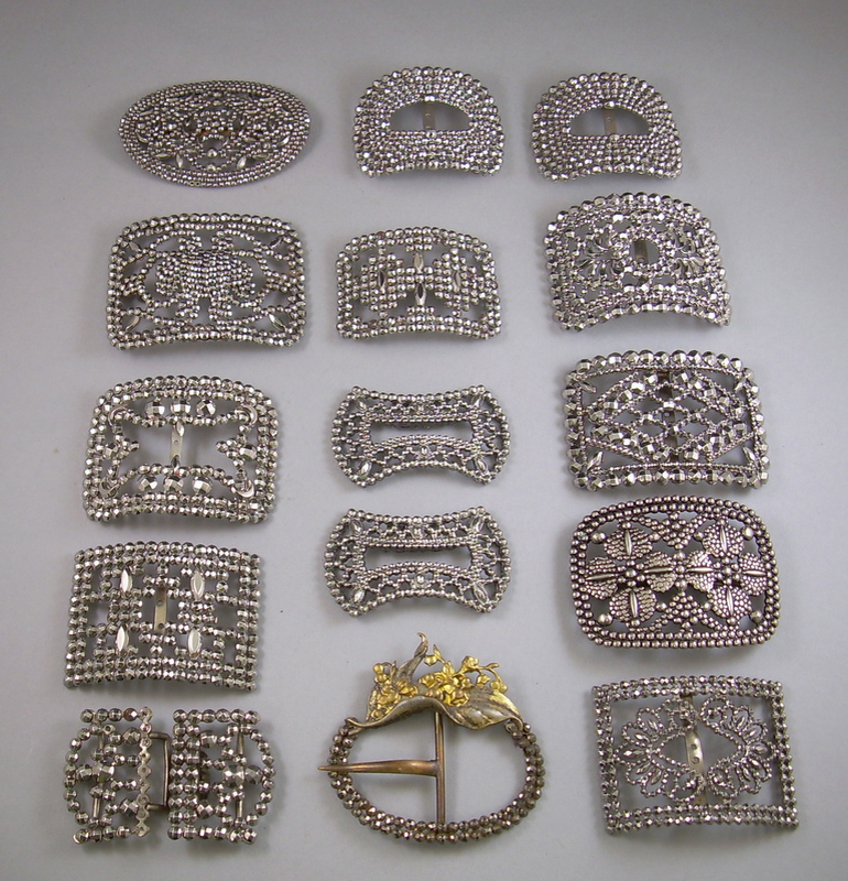 Appraisal: Approximately Thirteen Cut Steel Buckles