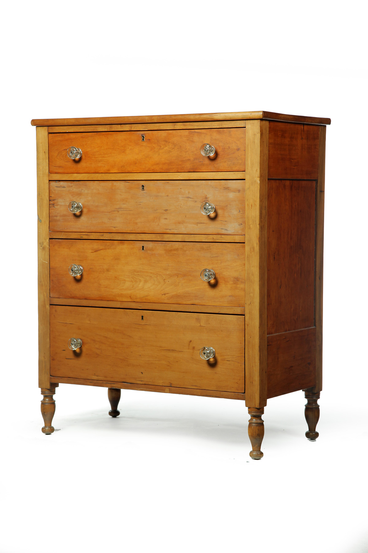 Appraisal: OHIO OR PENNSYLVANIA SHERATON CHEST OF DRAWERS - cherry and