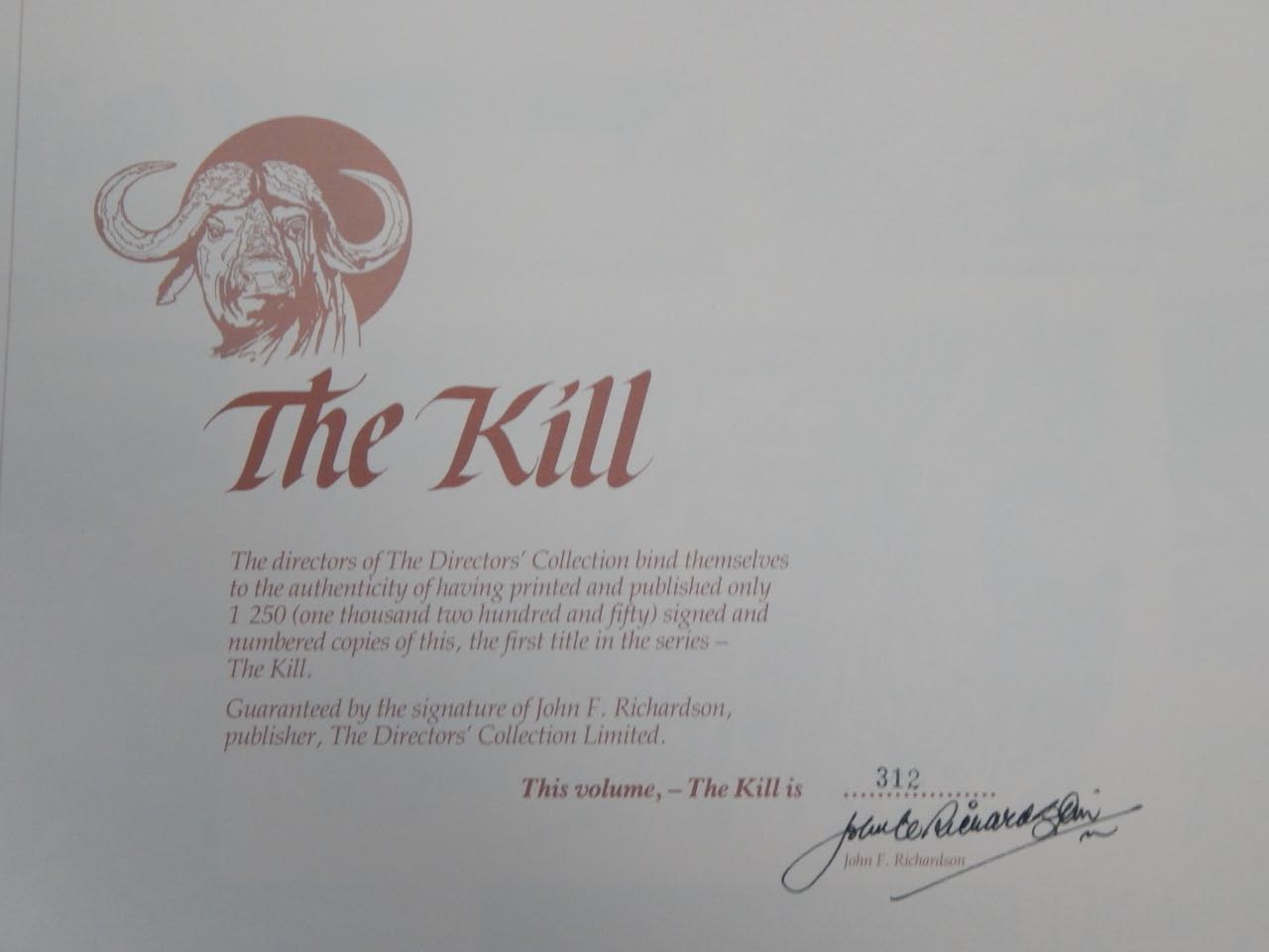 Appraisal: James Penrith et al The Kill Wildlife Encounters folio limited