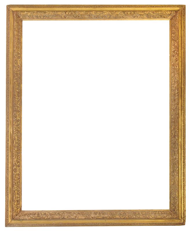 Appraisal: Louis XIII Style Frame th century gilt wood and composition