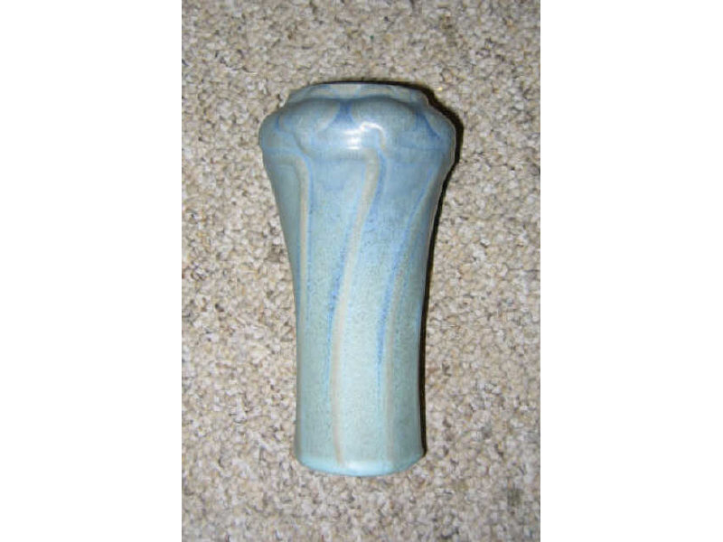 Appraisal: VAN BRIGGLE COLORADO SPRINGS Blue and green glaze vase with