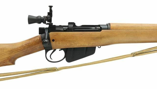 Appraisal: Enfield No Mk rifle caliber bolt action barrel fixed front