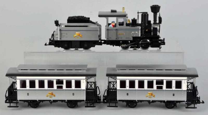 Appraisal: LGB Ernst Paul Lehmann Anniversary Train Set German Contemporary Limited