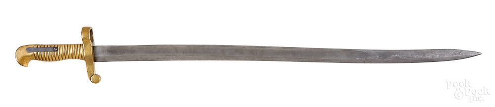 Appraisal: U S Naval sword bayonet for a Merrill model U