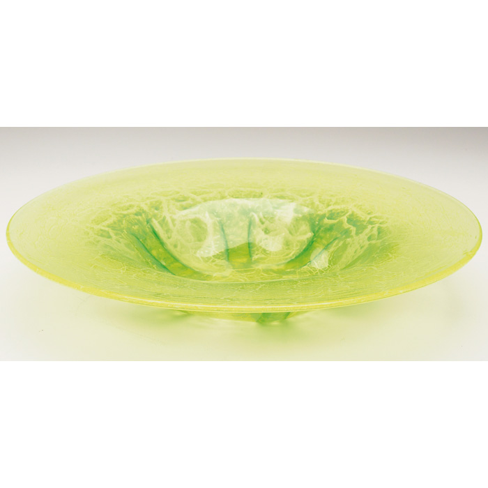 Appraisal: W M F Ikora bowl flaring shape in green and