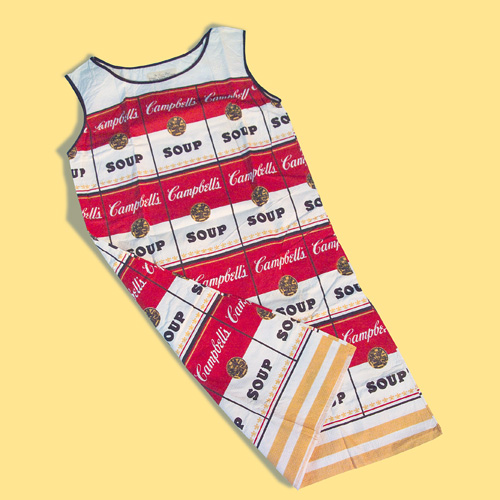 Appraisal: CAMPBELL SOUP The Souper paper dress designed late s after