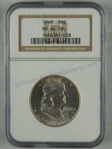 Appraisal: Silver half dollar - Graded by NGC in excellent collectible