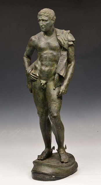 Appraisal: AN ITALIAN BRONZE of Perseus after the Antique old repairs