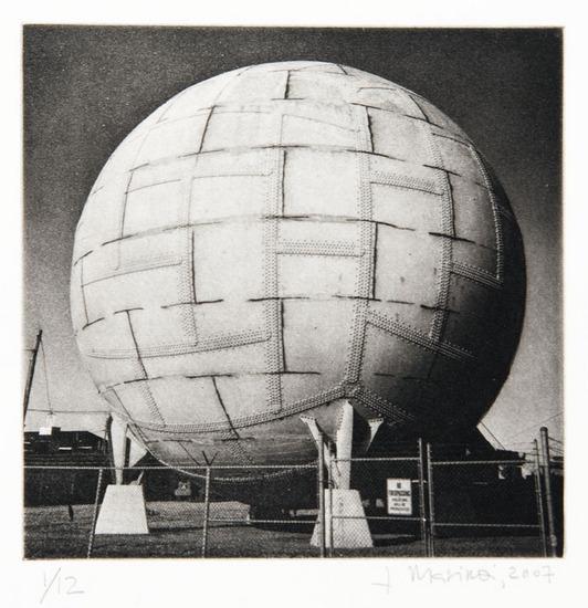 Appraisal: Franco MarinaiThree prints Sag Harbor s Hortonsphere photogravure numbered x