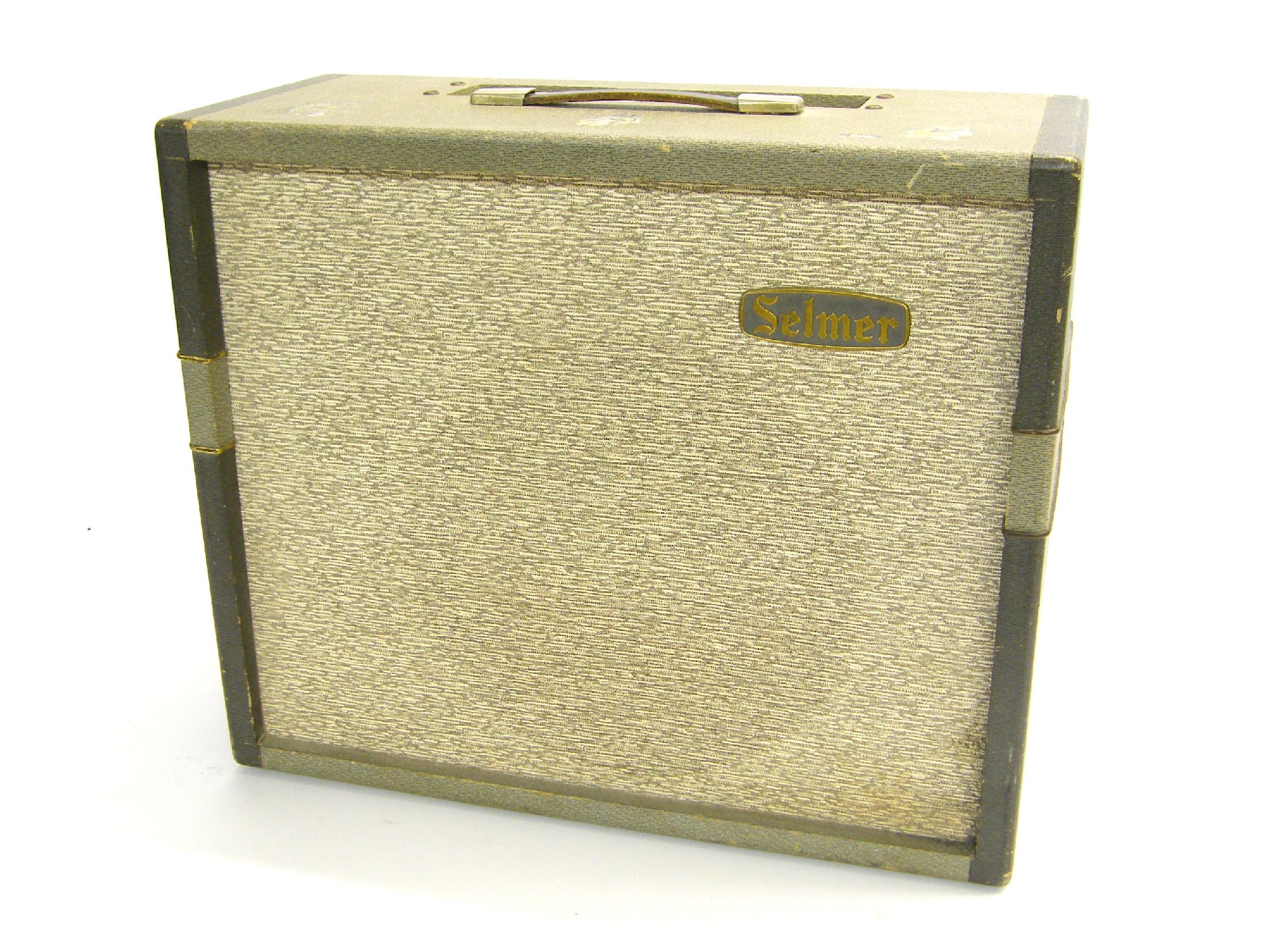 Appraisal: Selmer Truvoice TV T guitar amplifier two-tone grey outer casing