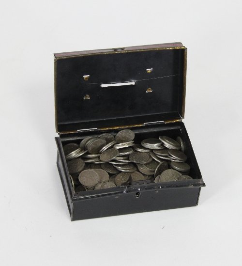 Appraisal: A quantity of British nickel coins