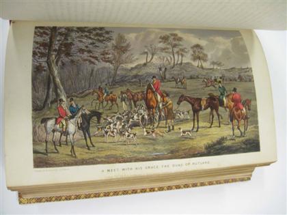 Appraisal: vol Alken Henry illustrator Apperley C J The Life of