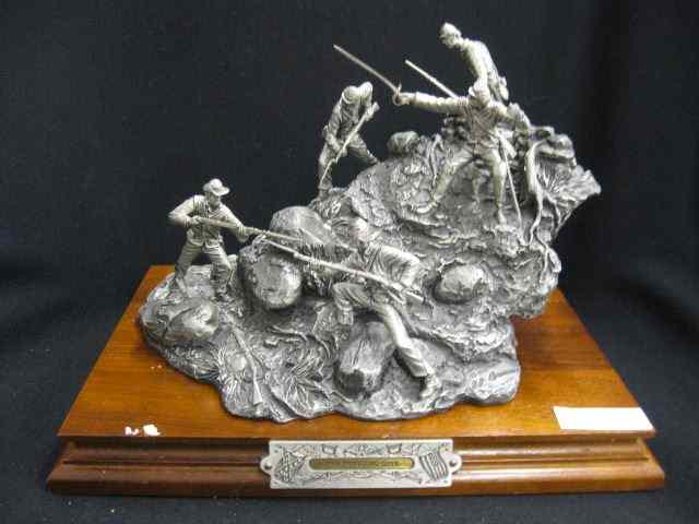 Appraisal: Chilmark Civil War Pewter Figurine''The Swinging Gate'' by Francis Barnum