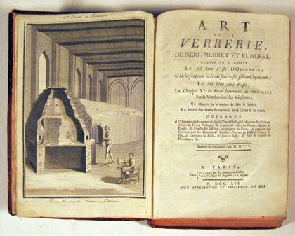 Appraisal: vol Neri Antonio Merret Christopher Kunckle Johann Art de la