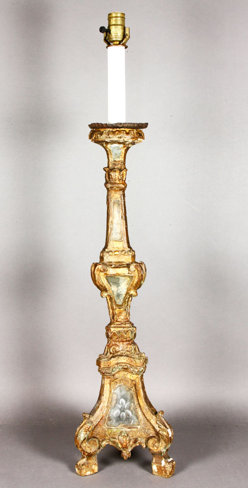 Appraisal: - th C Venetian Lamp th century or earlier Venetian