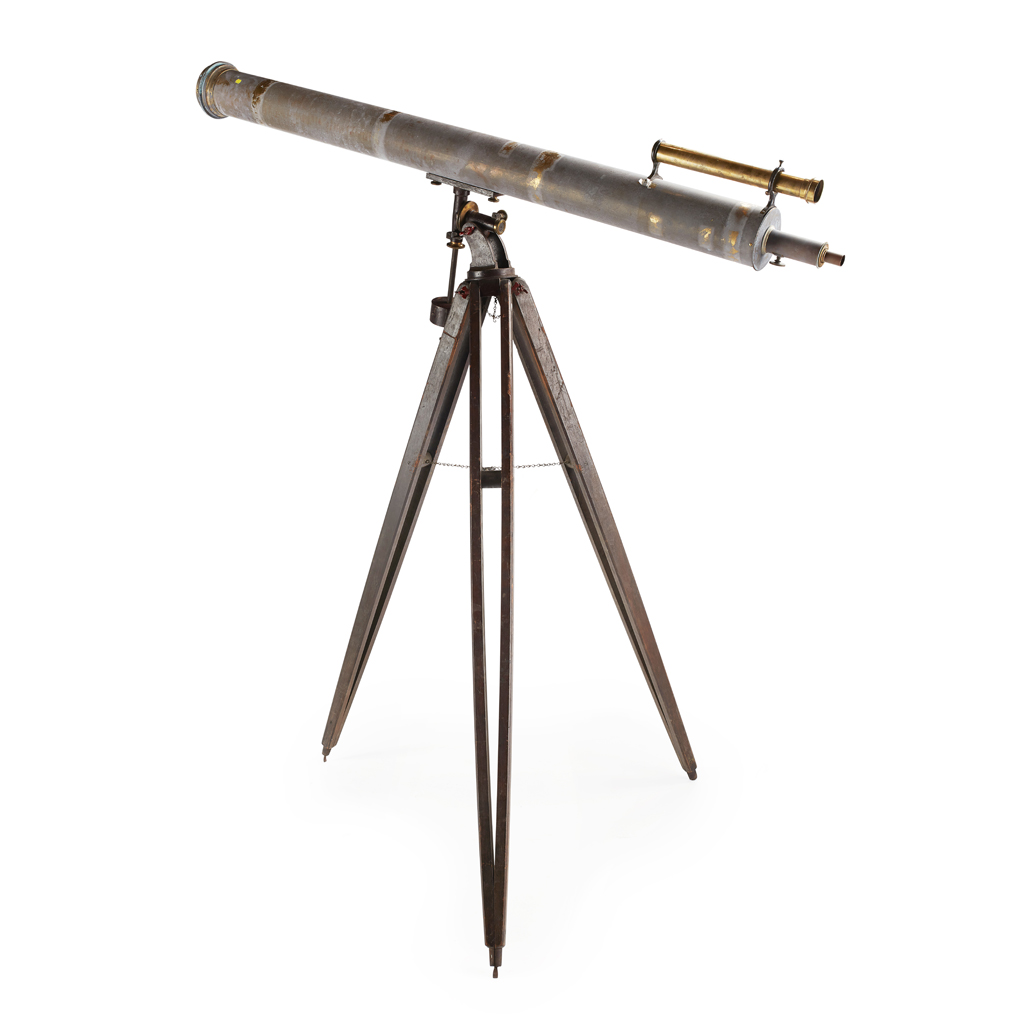 Appraisal: -INCH REFRACTING TELESCOPE BY ALVAN CLARK SONS MASSACHUSETTS DATED marked