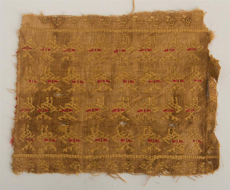 Appraisal: Group of Nineteen Woven Textile Fragments Including Coptic and Peruvian