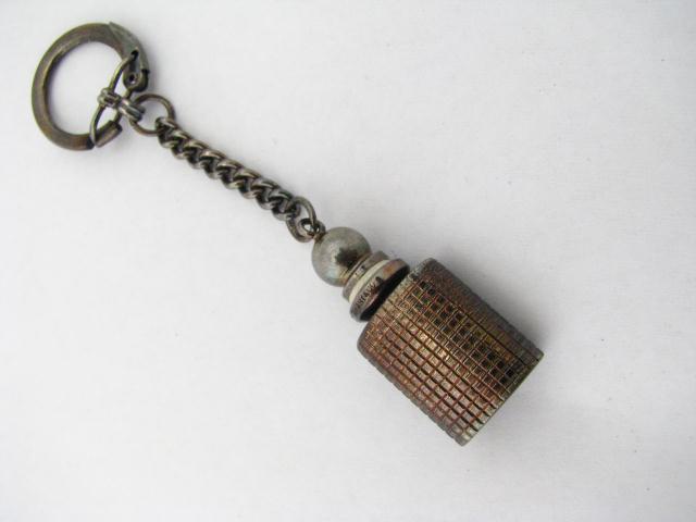 Appraisal: A Tiffany Co Sterling Silver Perfumer and Key Ring connected