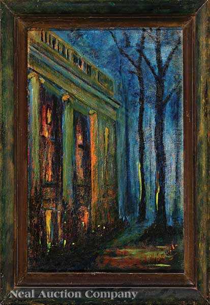 Appraisal: Marion Souchon American New Orleans - Past Splendor oil on