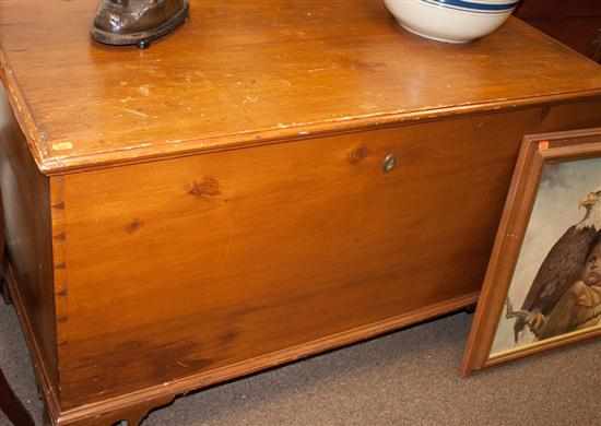 Appraisal: Federal pine blanket chest Estimate - No condition report supplied