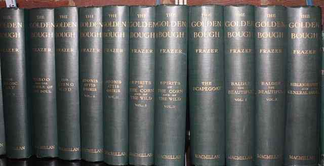 Appraisal: FRAZER Sir James George The Golden Bough Macmillan NY rd