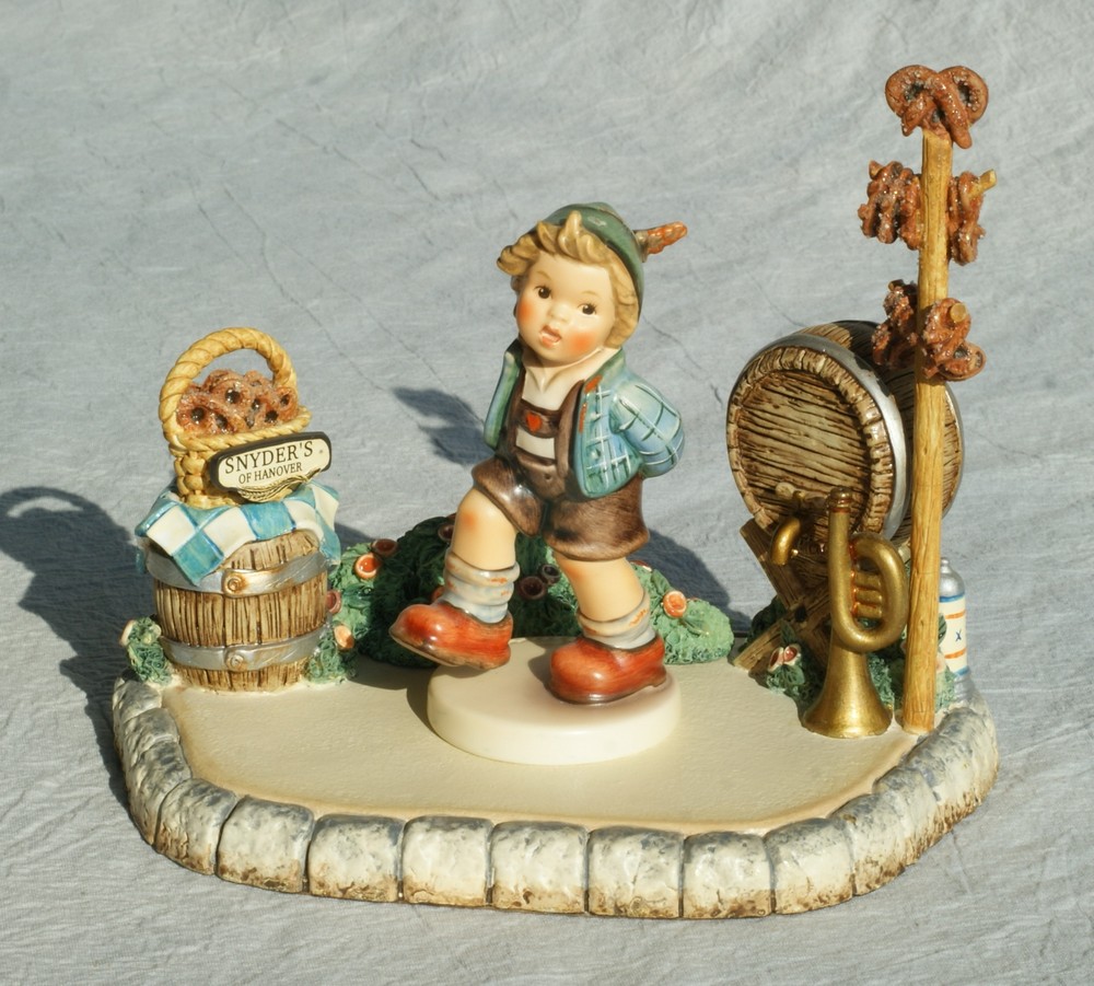 Appraisal: Goebel Hummel Alpine Dancer Marktplatz Set HUM B tall over