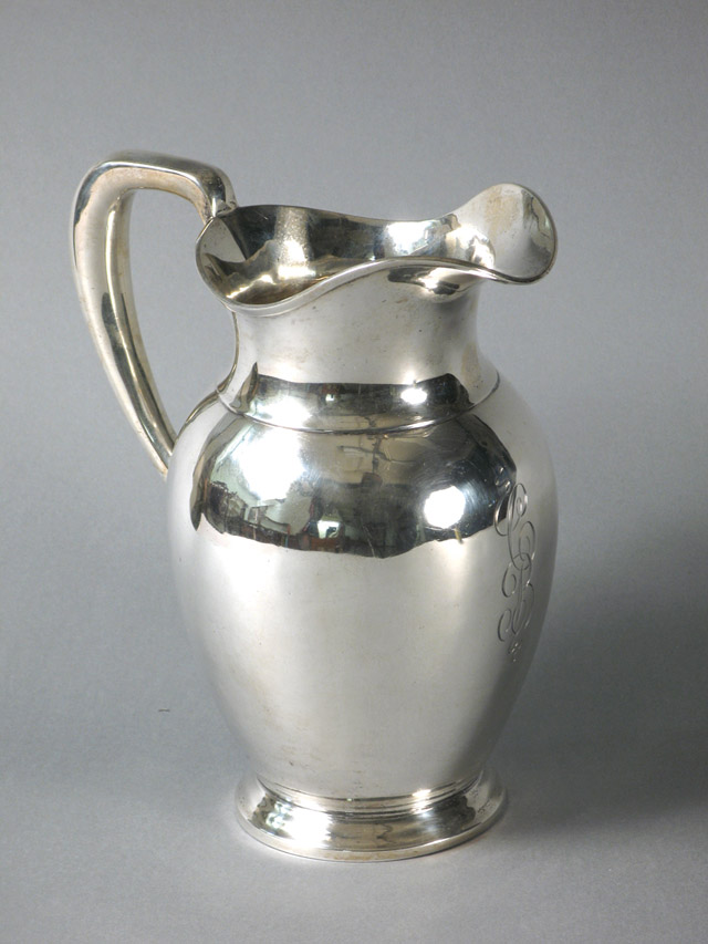 Appraisal: S KIRK SON CO STERLING WATER PITCHER engraved Nov underfoot