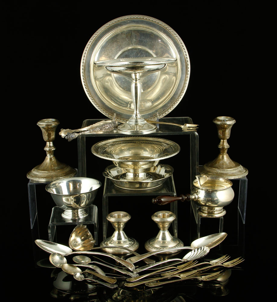 Appraisal: - Lot of Assorted Sterling Hollowware Lot of assorted sterling