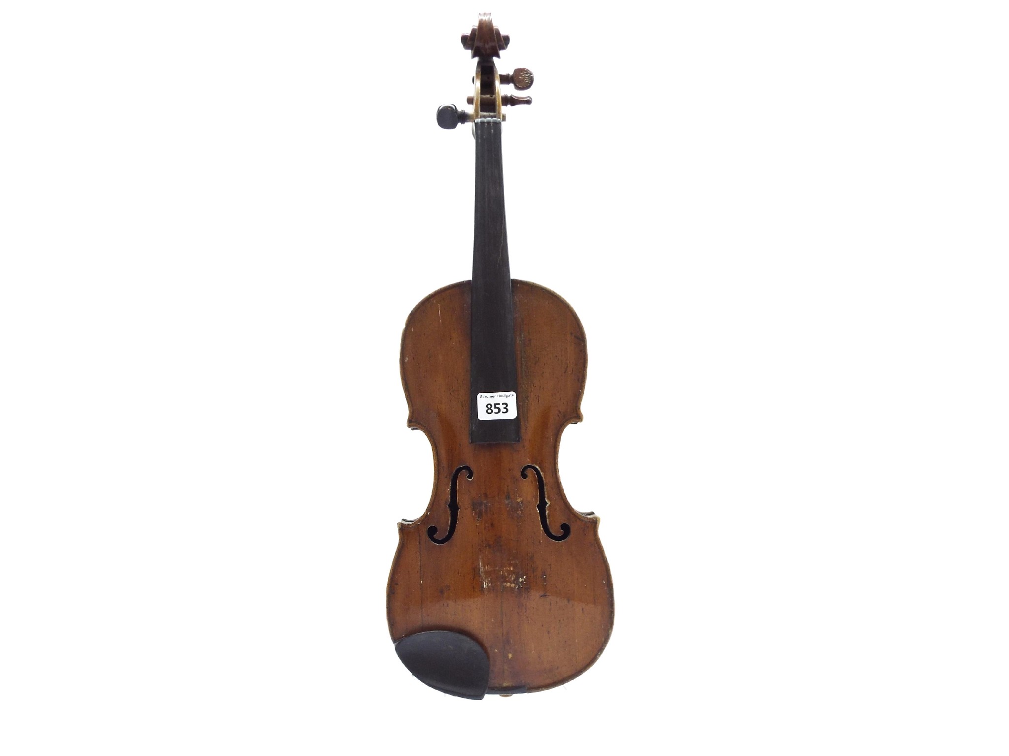 Appraisal: Early th century English violin by and stamped Allwood below