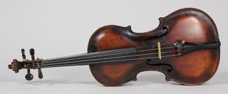 Appraisal: Austrian violin the th Century student instrument modeled after the