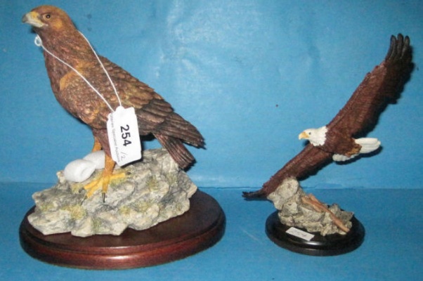 Appraisal: Border Fine Arts Model of Golden Eagle signed Ayres and