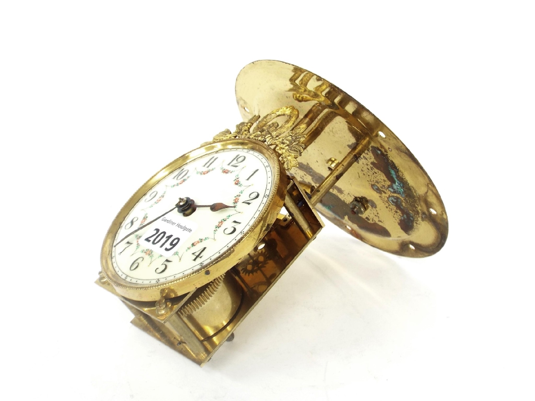 Appraisal: Gustav Becker single train movement for a band stand style