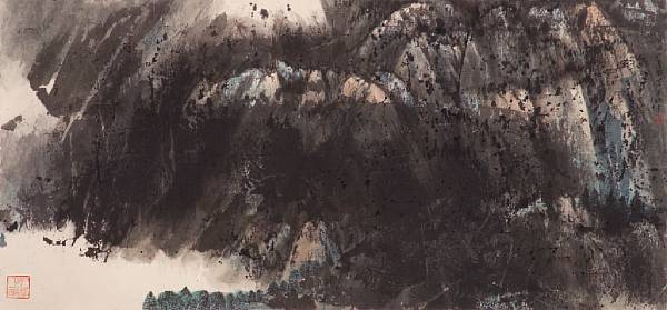 Appraisal: Wang Jiqian C C Wang - Panoramic View of a