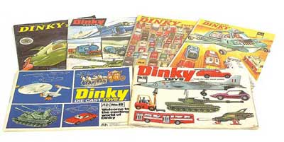 Appraisal: Dinky Catalogues a mixed group which includes No No No