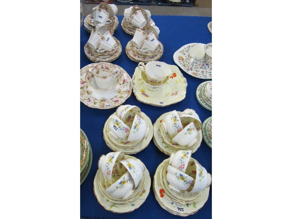 Appraisal: Lot comprising Paragon china teaset and a Duchess china teaset