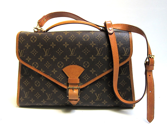 Appraisal: LOUIS VUITTON BEL AIR GM SHOULDER BAG the monogram canvas