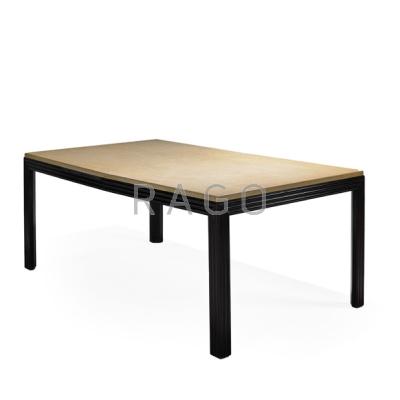 Appraisal: PAUL FRANKL - JOHNSON FURNITURE CO Dining table no USA