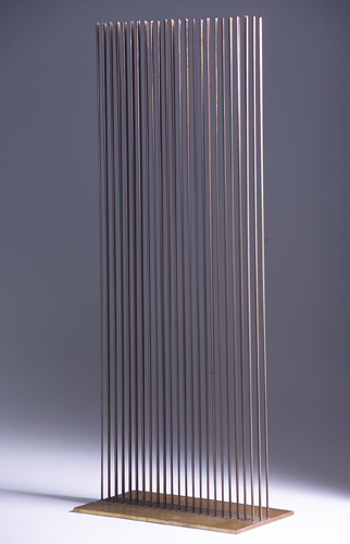 Appraisal: HARRY BERTOIA Sonambient in Beryllium copper with five rows of