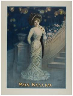 Appraisal: Kellar Eva Mrs Kellar New York Strobridge Litho ca Stunning