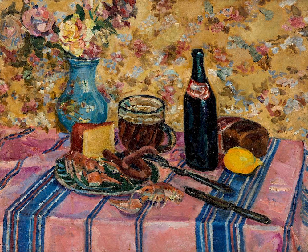 Appraisal: ALEXANDER OSMERKIN RUSSIAN - ALEXANDER OSMERKIN RUSSIAN - Still Life