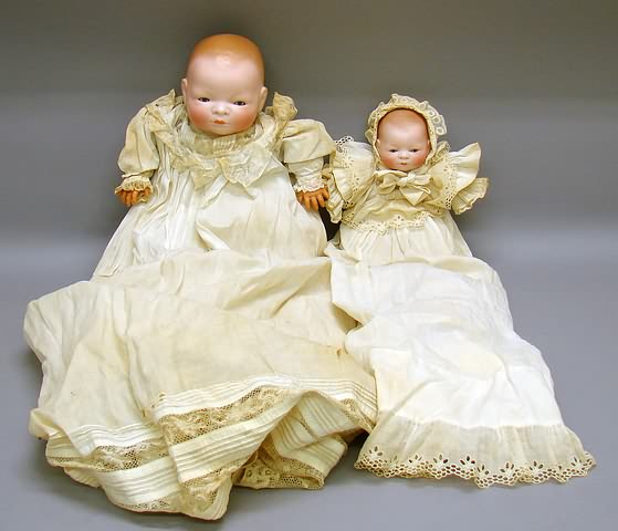 Appraisal: Pair of Grace Storey Putnam Byelo babies L cir doll