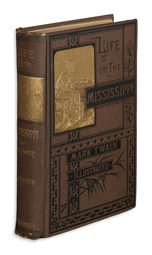 Appraisal: TWAIN MARK Life on the Mississippi Illustrated throughout vo publisher's