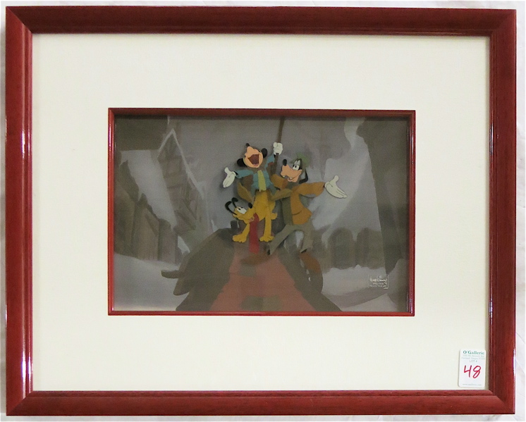 Appraisal: DISNEY PRODUCTION CELS THE PRINCE AND THE PAUPER Mickey Mouse