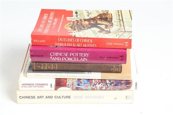 Appraisal: THIRTY-THREE REFERENCE BOOKS ON ASIAN ART ANTIQUES AND CULTURE